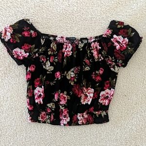 Floral Off Shoulder Top
